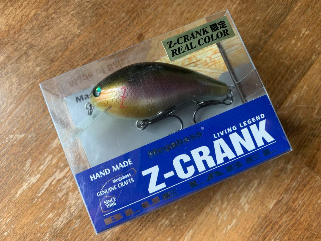 メガバス HAND MADE Z-CRANK BLUE LABEL Balsa Megabass Z-CRANK BLUE LABEL BALSA MODEL – blueseabass