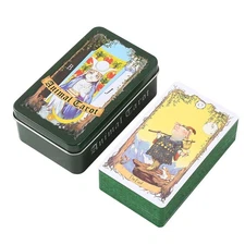 Animal Psychological Oracle Tarot Cards Deck Board Game Mysterious Divination 