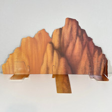 Tyco Racin  Hoppers Mountain Backdrop Section 1 Replacement Scenery Piece