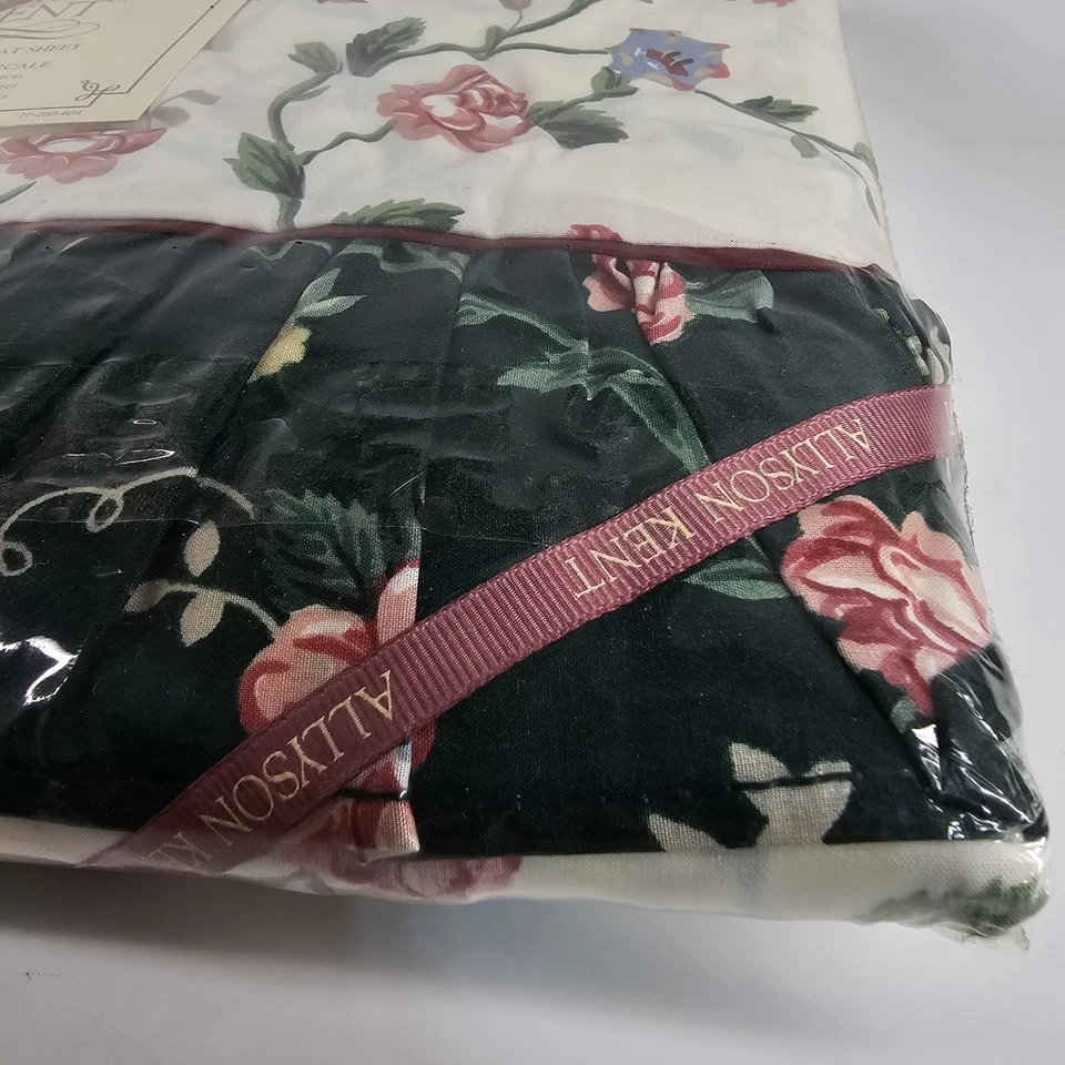 De Colección Allyson Kent Doble Hoja Plana Chelsea Casa de Campo Núcleo Floral Volantes Granja Foto 3 de 4