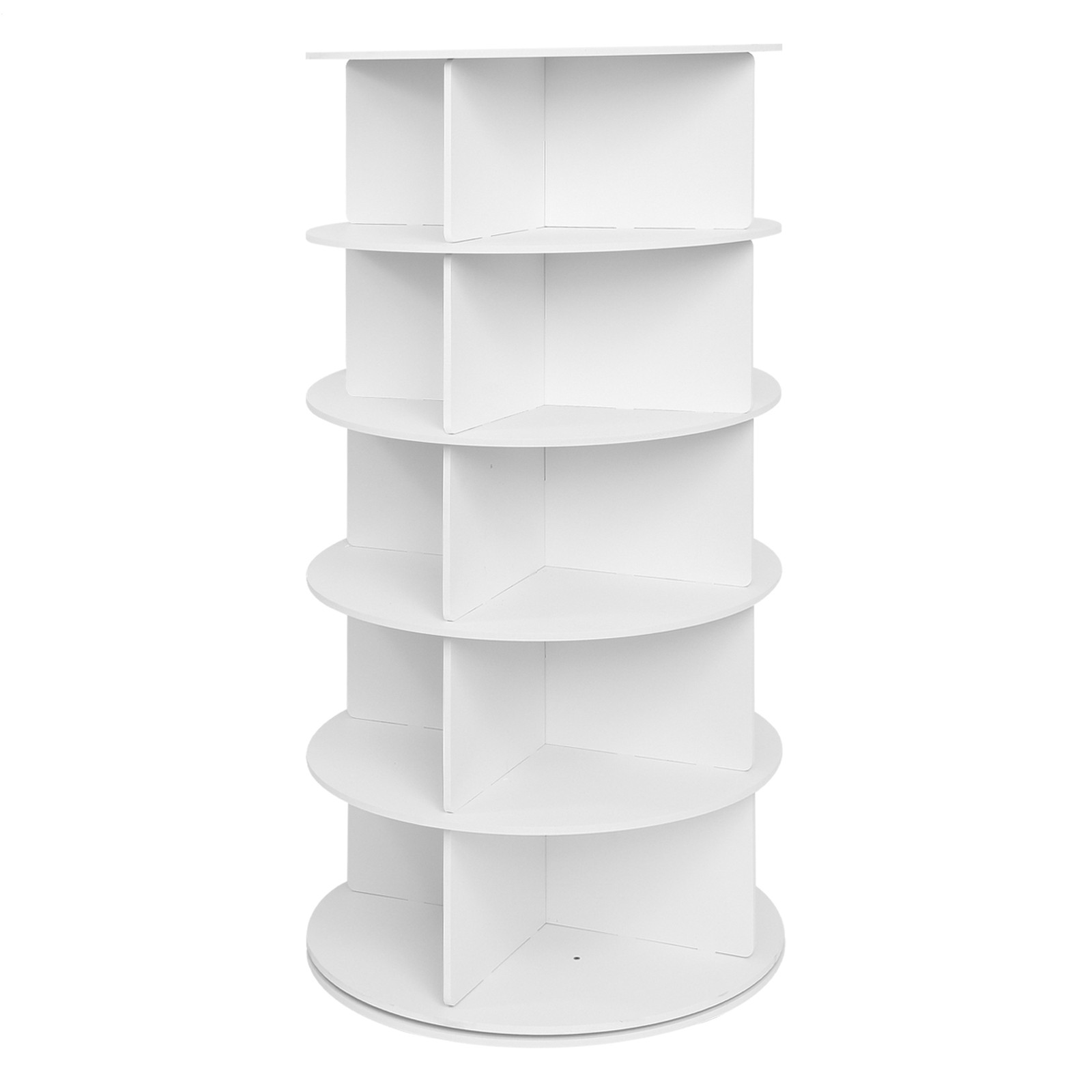 6-Tier 360-Degree Rotating Shoe Rack Tower Storage Shelf