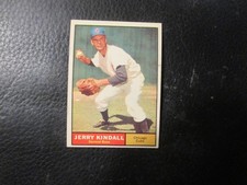 1961  TOPPS #27    JERRY KINDALL   CUBS     EXMT