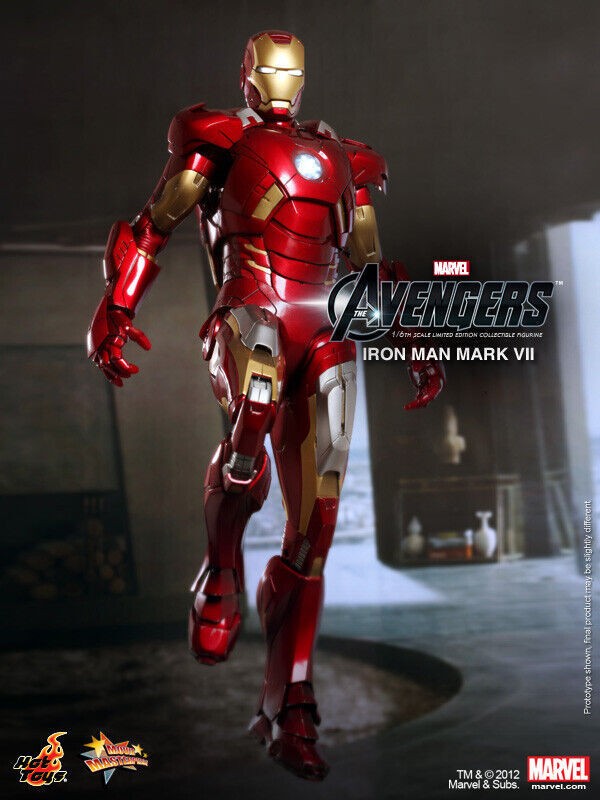 アイアンマンマークⅦ 1/6フィギュア MMS185 1/6 Hot Toys MMS185 The Avengers Iron Man Mark VII MK7