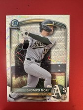 Shotaro Morii Laser Athletics 2025 Bowman Draft Mega Box BDC-174 RC