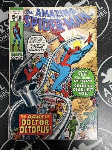 Amazing Spider-Man #88 1970 Marvel Comics John Romita Sr Cover 5.5 FN-