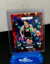 2024-25 Panini Prizm Draft Picks - Enrique Freeman #72 Red Ice Prizm (RC)