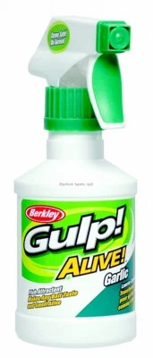 BERKLEY Gulp Alive Garlic Fish Attractant, 8 oz. Spray - GSP8GRLC