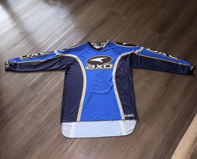 AXO Size XXL Motocross Jersey Navy/blue/ Orange