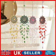 Suncatcher Rainbow Maker Crystal Wind Chime Sun Catcher Garden Hanging Decor