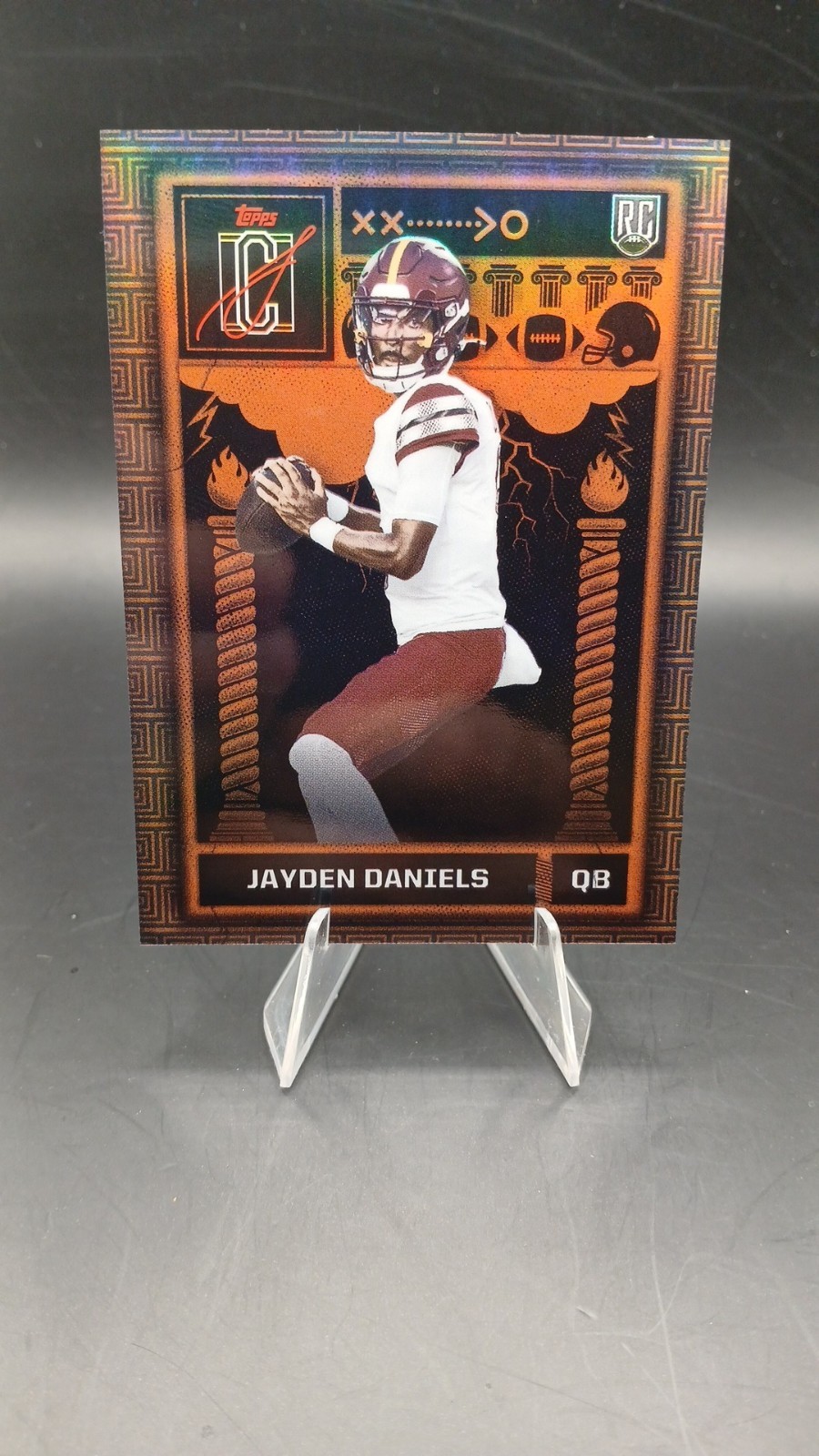 2024 Topps Signature Class Jayden Daniels RC Odyssey Case Hit O-2 Commanders SSP