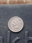 1871 Semi Key INDIAN HEAD CENT.  VF-XF