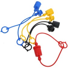 8 Pcs Hydraulic Taper Caps Coupler Fitting Protective Cover Dust