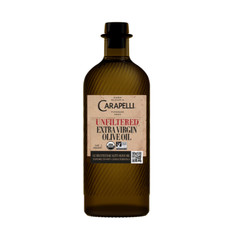 Carapelli Unfiltered Organic Extra Virgin Olive Oil, 16.9 oz