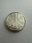 2002 1 oz Fine Silver - One Dollar American Eagle