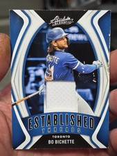 2022 Panini Absolute - Established Threads Bo Bichette #ET-BB Retail (MEM)