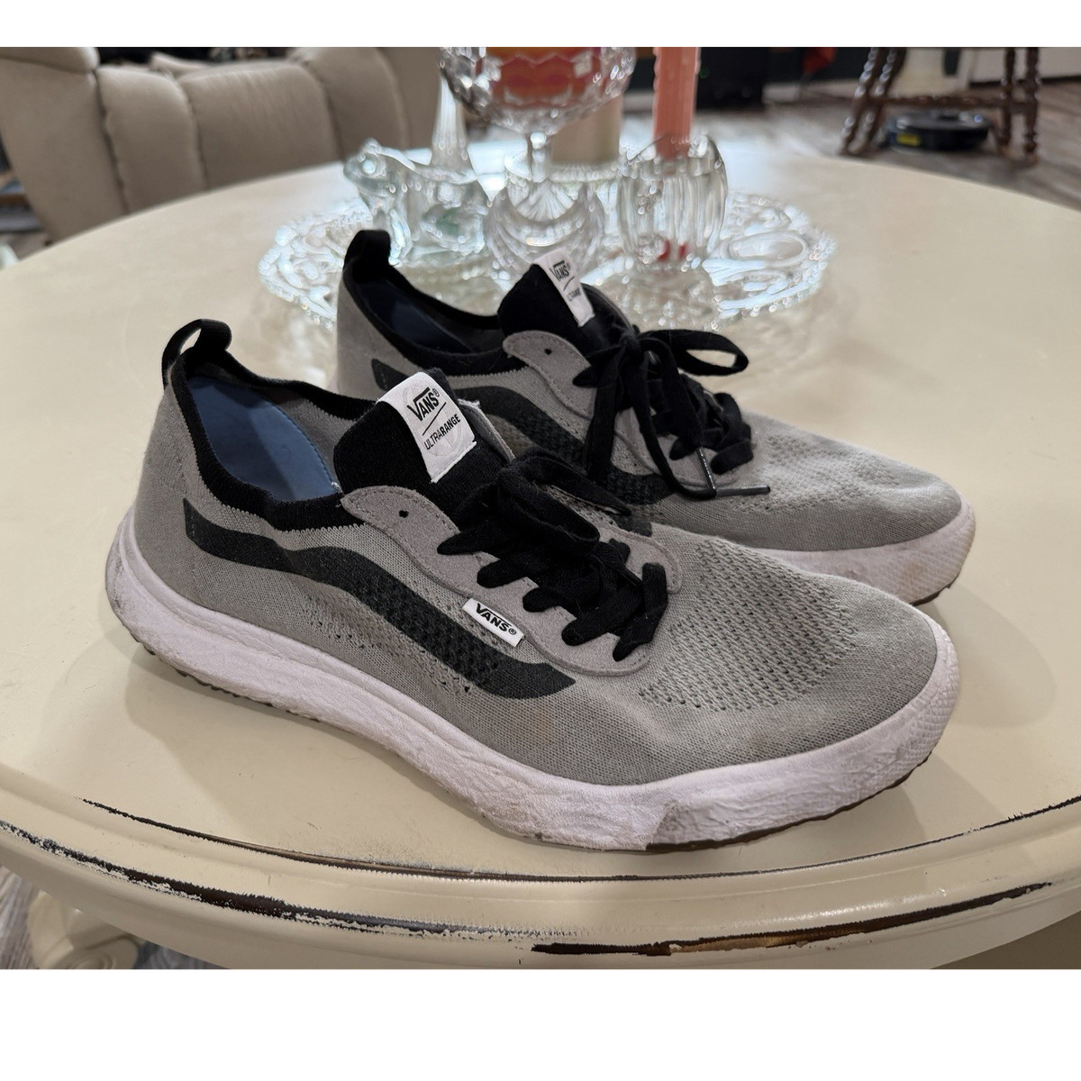 Vans UltraRange Men\'s Grey and Black Casual Sneakers VANS UltraRange Neo VR3 Mens Casual Shoes, Stormy Weather  main image 3
