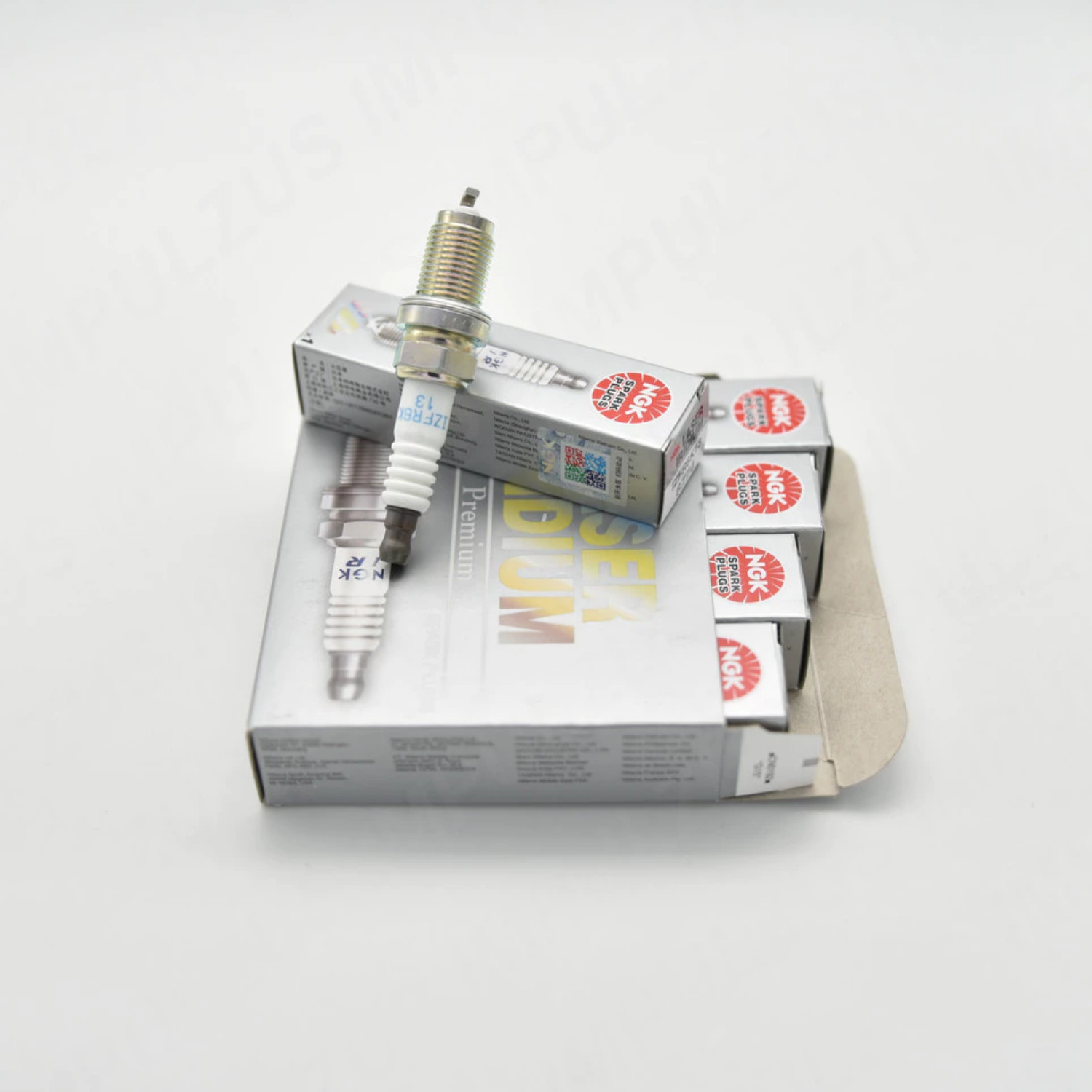 Genuine NGK 6774 IZFR6K13 Laser Iridium Spark Plugs 4PCS