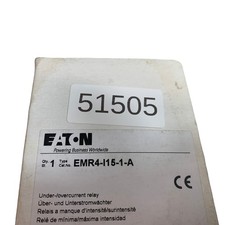Eaton EMR4-I15-1-A Over and Under Current Monitor Relay