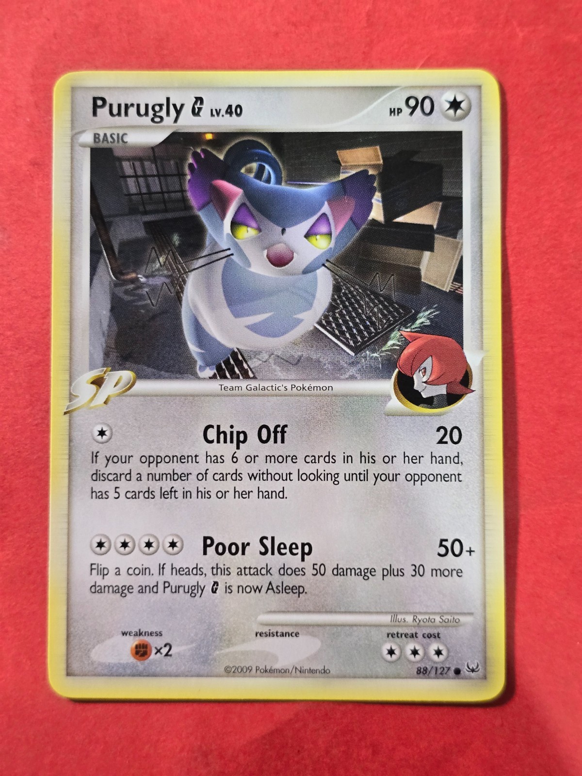 2009 Pokemon TCG Platinum #88 Purugly G, C, NF/H, cd69