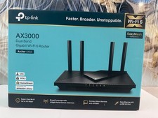 Tp-LINK WIFI EXTENDER AX3000 DUAL BAND WIFI 6 ROUTER ARCHER AX55, 3.00GBPS, VPN