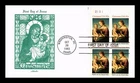 Dr Jim Stamps 20c Christmas Plate Block 1983 First Day Cover Artmaster