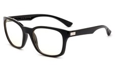 Computer Glasses Anti-Glare Reduces Blue Light and Eye Fatigue Black Frame TV PC