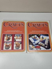  2 Do It Yourself Craft Book The Complete Encyclopedia Of Crafts 1975 Vol. 9 10