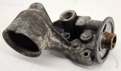 1995-2003 Ford F250 F350 7.3L Super Duty Oil Cooler adapter housing #1815739C2