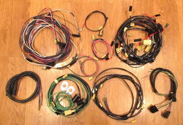 1955 CHEVY WIRE HARNESS KIT 4 DOOR SEDAN with ALTERNATOR WIRING ** USA