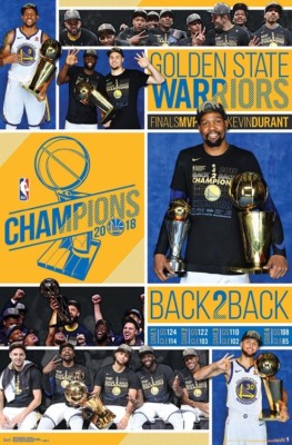 Golden State Warriors 2018 NBA Champions CELEBRATION Commemorative