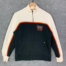 Harley Davidson Y2K Full Zip High Neck Sweatshirt Jacket Women's Sz Large