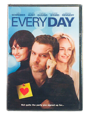 Every Day (DVD 2011 WS) R Comedy Drama Liev Schreiber Helen Hunt Eddie Izzard