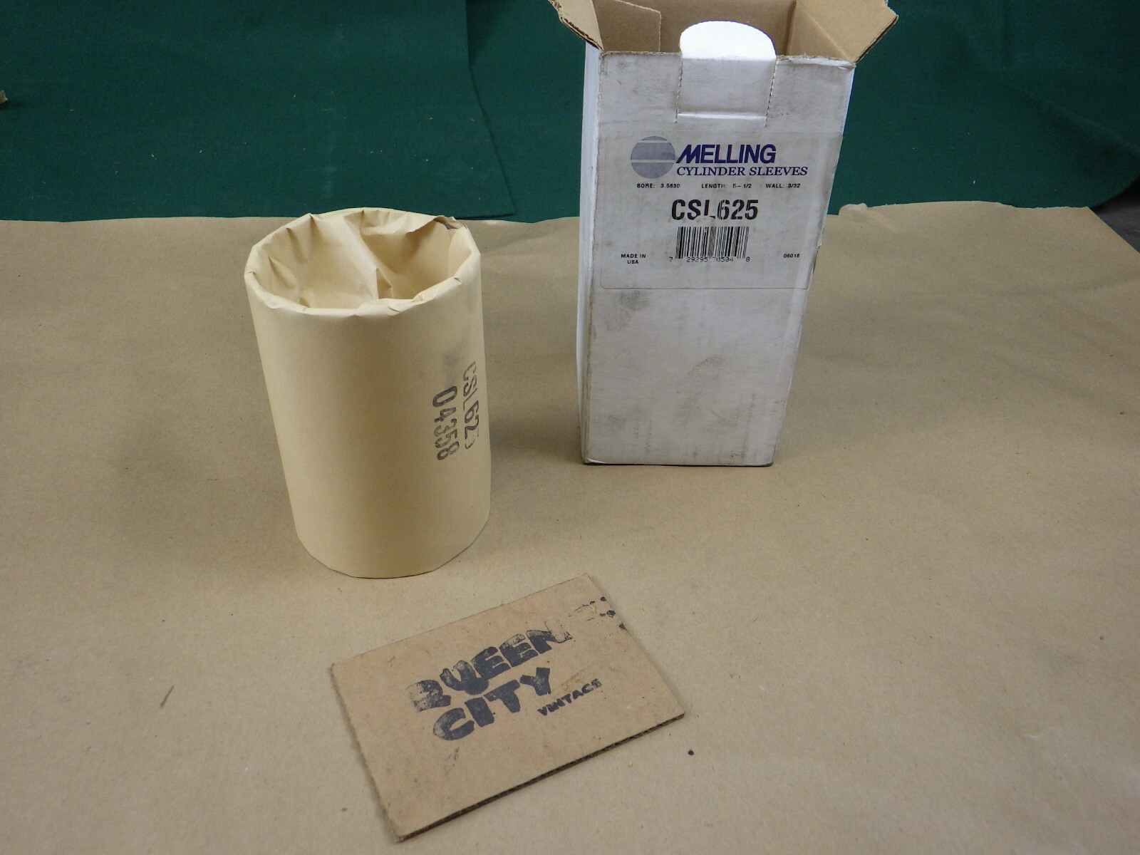 Melling cylinder repair sleeve CSL625 3.583" bore x 3/32 x 51/2" eBay