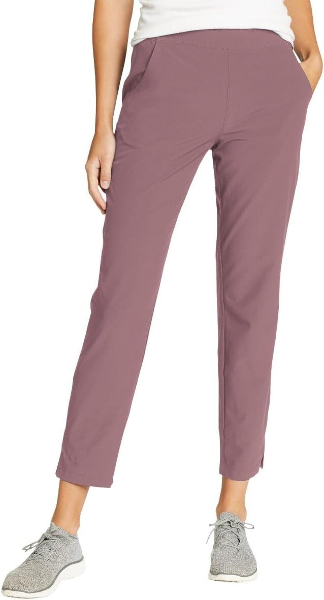 NWT Eddie Bauer Women's Traveler Ankle Pants Multicolor M-XL