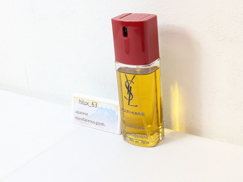 Yves Saint Laurent POUR HOMME 3.3 oz Eau De Toilette Spray Vintage Formula - Picture 2 of 11