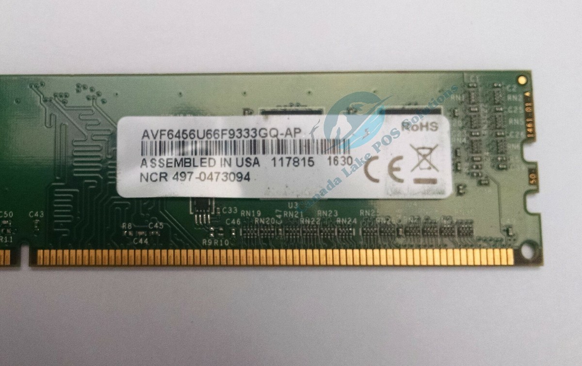 NCR 497-0473094 2GB PC3-10600 DDR3-1333MHz non-ECC