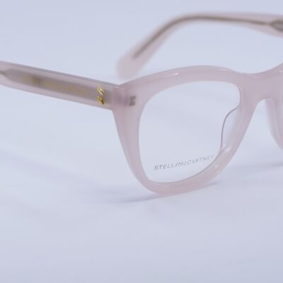NEW Stella McCartney SC50020I 072 Milky Pink 52mm Eyeglasses  display picture 2