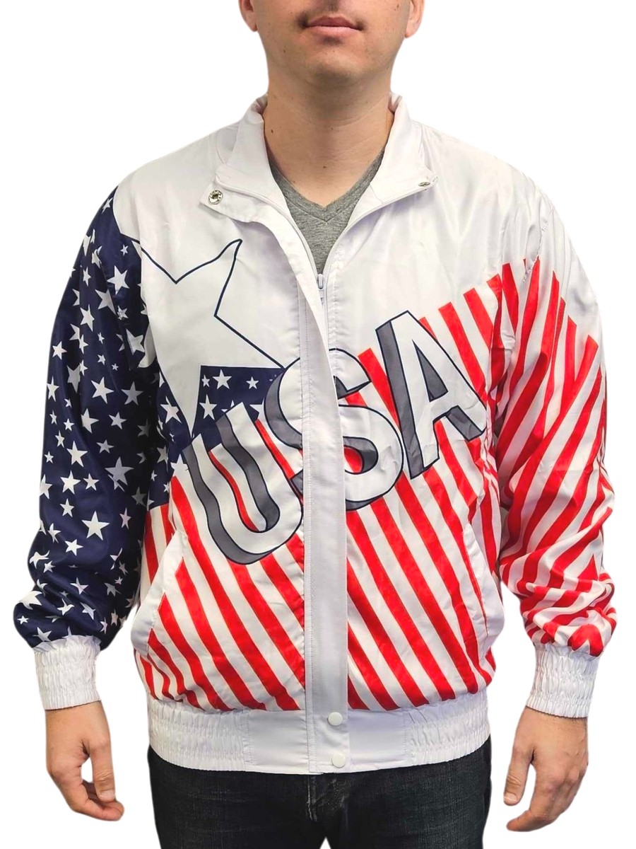 1992 American Basketball Team Jacket Windbreaker Costume 90s July