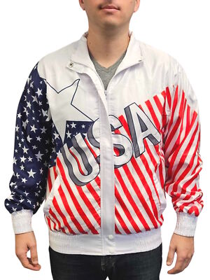 1992 American Basketball Team Jacket Windbreaker Costume 90s July