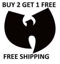 WU-TANG CLAN  Vinyl Die Cut Car Decal - FREE SHIPPING