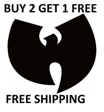 WU-TANG CLAN   Vinyl Die Cut Car Decal - FREE SHIPPING
