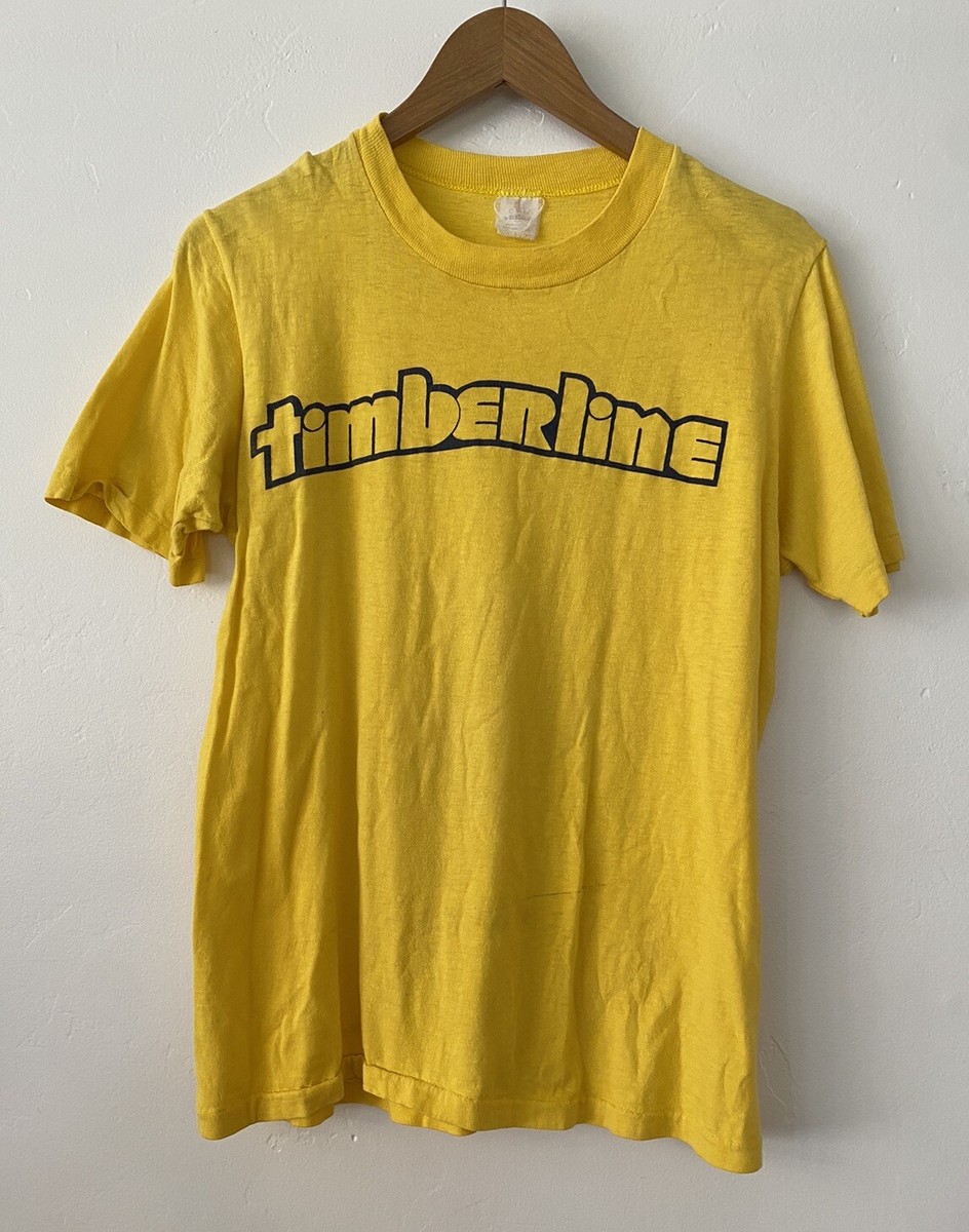 VTG 70s Stedman Hi Cru Single Stitch Timberline T Shirt SZ M