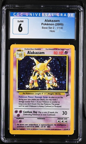 Alakazam graded CGC 6 for sale on eBay