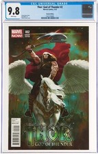 🔥 Thor: God of Thunder #2 CGC 9.8 Acuna Variant 1st App Gorr The God Butcher 🔥