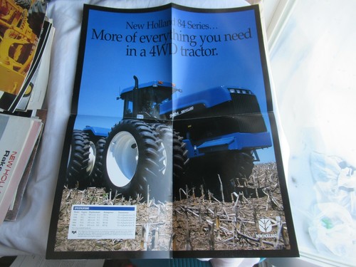 1999 New Holland 9184 9394 9484 9684 9884 84 series tractor brochure - Picture 3 of 4