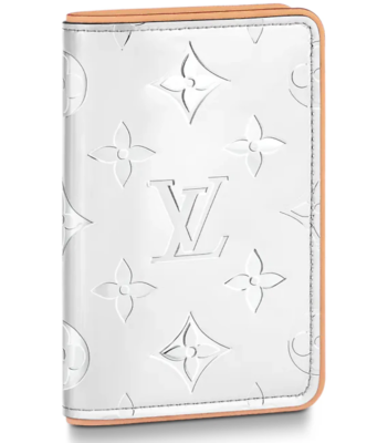 Louis Vuitton Mirror Silver Monogram Logo Virgil Slender Pocket