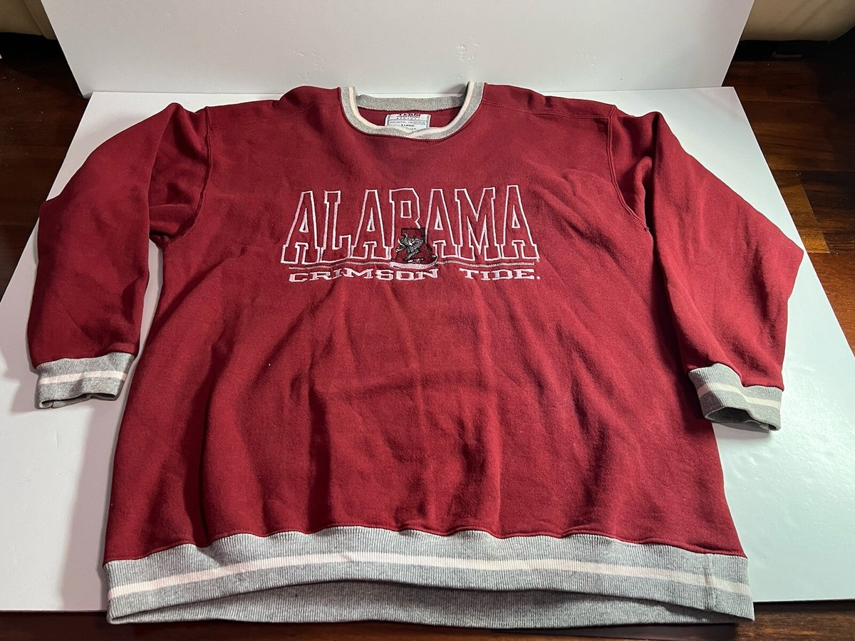 Vintage Alabama Crimson Tide Team Edition Apparel XL Sweatshirt Made In USA
