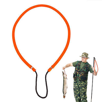 1* NEW Speargun Pole Spear Sling Orange Rubber Fishing Hand Pole