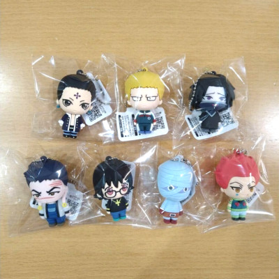HUNTER×HUNTER 3D Rubber Mascot Figure Key Chain vol.3 Complete set