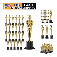 24 Pack of 6-Inch Gold Award Trophies for Kids and Adults - Perfect Party Favors